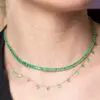 Emerald Tennis Necklace