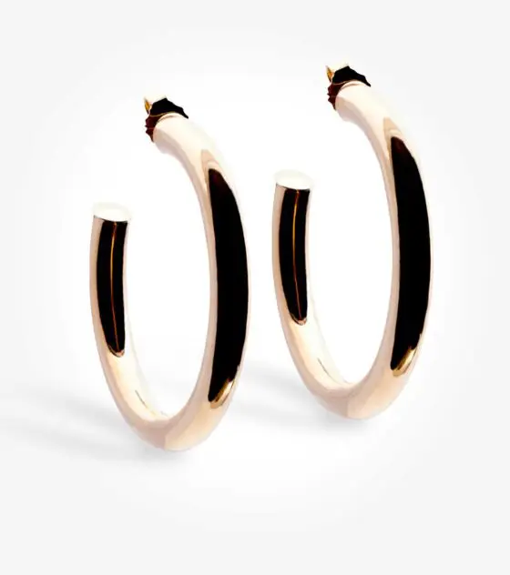 Think Gold Hoops