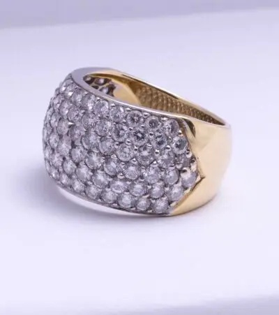 Thick Diamond Band