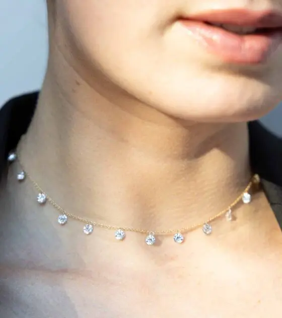 Chunky Diamond Necklace